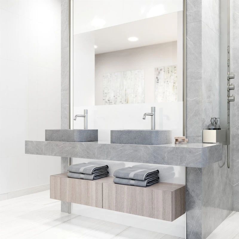 VIGO 16 In. L X 12 In. W Rectangular Bathroom Vessel Sink - Image 5