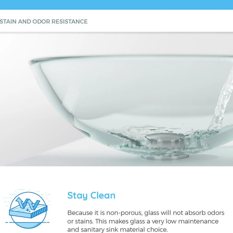 MR Direct Sinks And Faucets 623 Vessel Sink, Sink Only, No Additional Accessories - Image 4