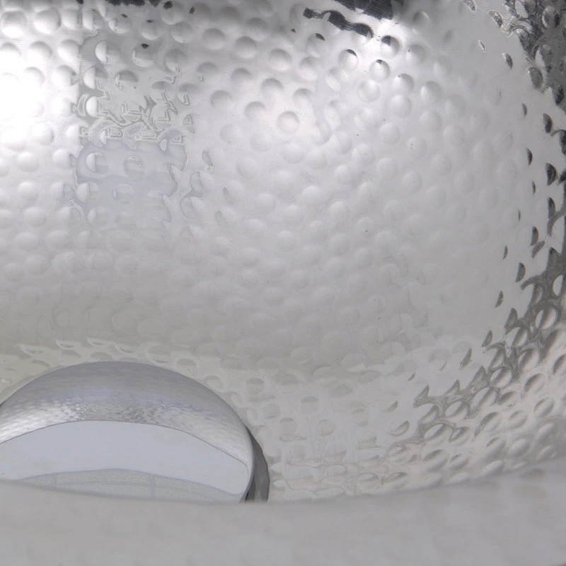 Nantucket Sinks ROS-OF 13" Hand Hammered Stainless Steel, Round, Under-Mount - Image 4