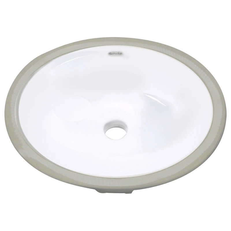 Nantucket Sinks 13"X 10"Glazed Bottom Undermount Ceramic Sink - Image 2
