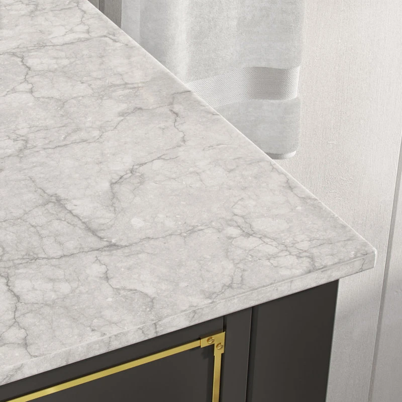 MOD The Monaco Bathroom Vanity, Black Onyx, 48", Single Sink, Freestanding - Image 6