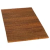 Cortesi Home Oskar String Spa Shower Mat, Solid Teak Wood Oiled Finish