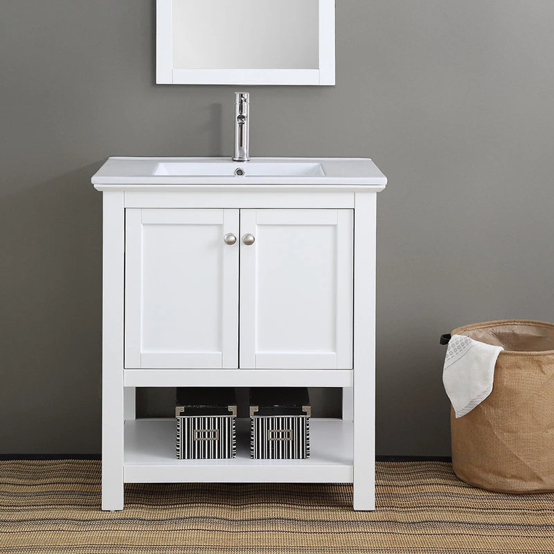 Fresca Manchester 30" White Vanity - Image 4