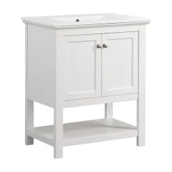 Fresca Manchester 30" White Vanity