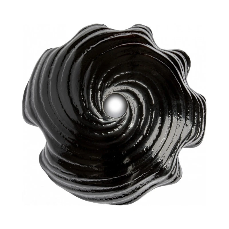 Eden Bath - Vessel Sinks Midnight Wave Tempered Glass Vessel Sink For Bathroom, 16.25 Inch - Image 6