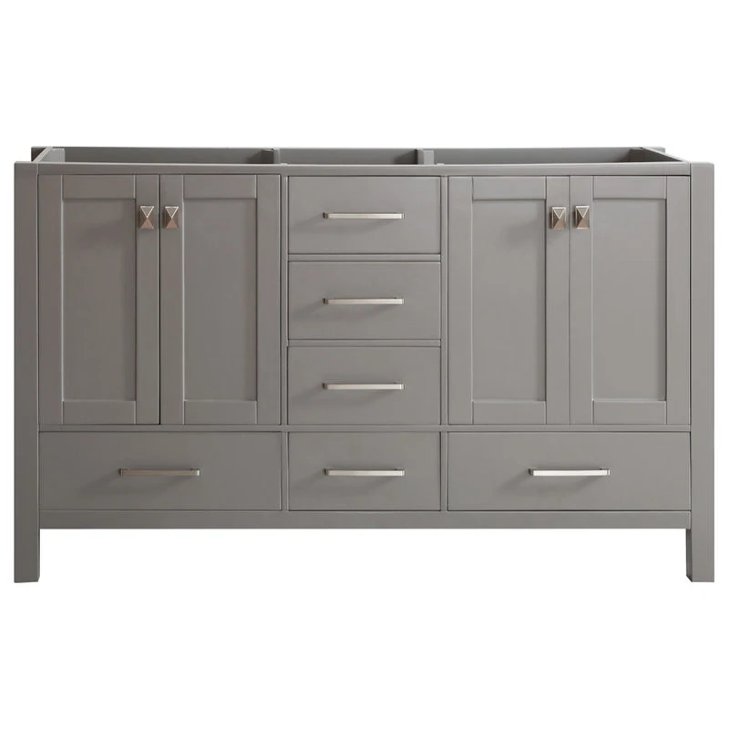 Vinnova Gela Single Vanity, Gray, 60", Without Mirror - Image 10