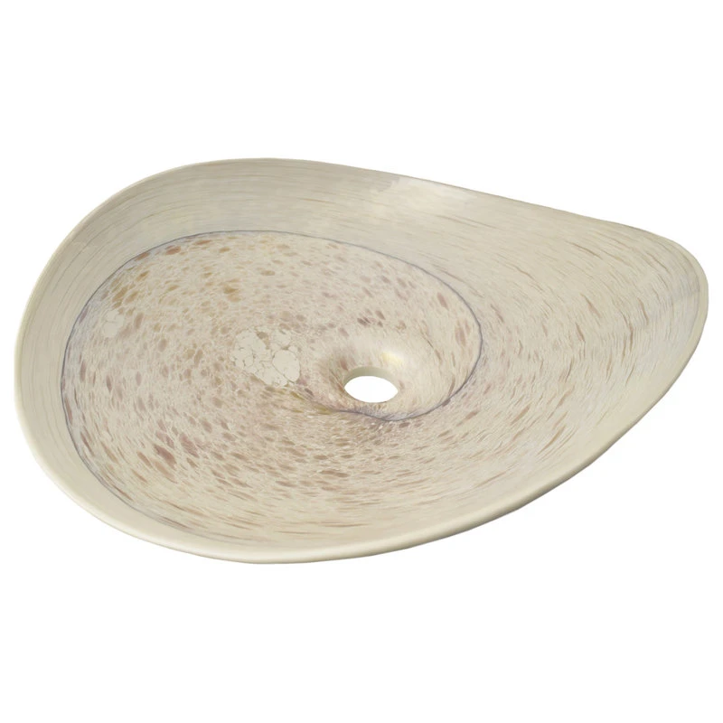 Native Trails Sorrento Murano Glass Bathroom Sink, Beachcomber - Image 8