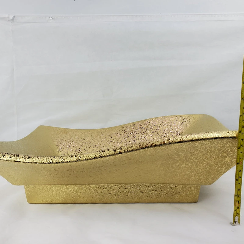 American Imaginations American Imagination 20.08"W Bathroom Vessel Sink, Gold - Image 8