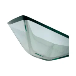 Kraus USA, Inc. Square Clear Glass Vessel 19mm Thick Bathroom Sink