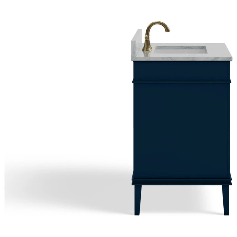 MOD Regis Bath Vanity, Single Sink, 36", Blue, Freestanding - Image 11