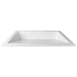 Marble-Lite Industries, Inc. Undermount Ramp Bowl White Matte