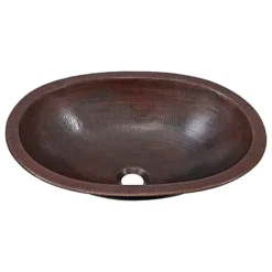 SINKOLOGY Wallace 19" Dual Mount Copper Bathroom Sink