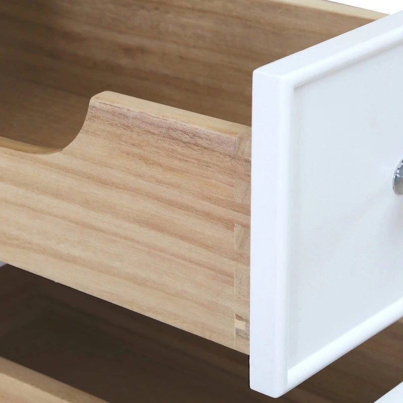 Kitchen Bath Collection Bella 36" Single Bathroom Vanity In White With Carrara Marble Top - Image 7