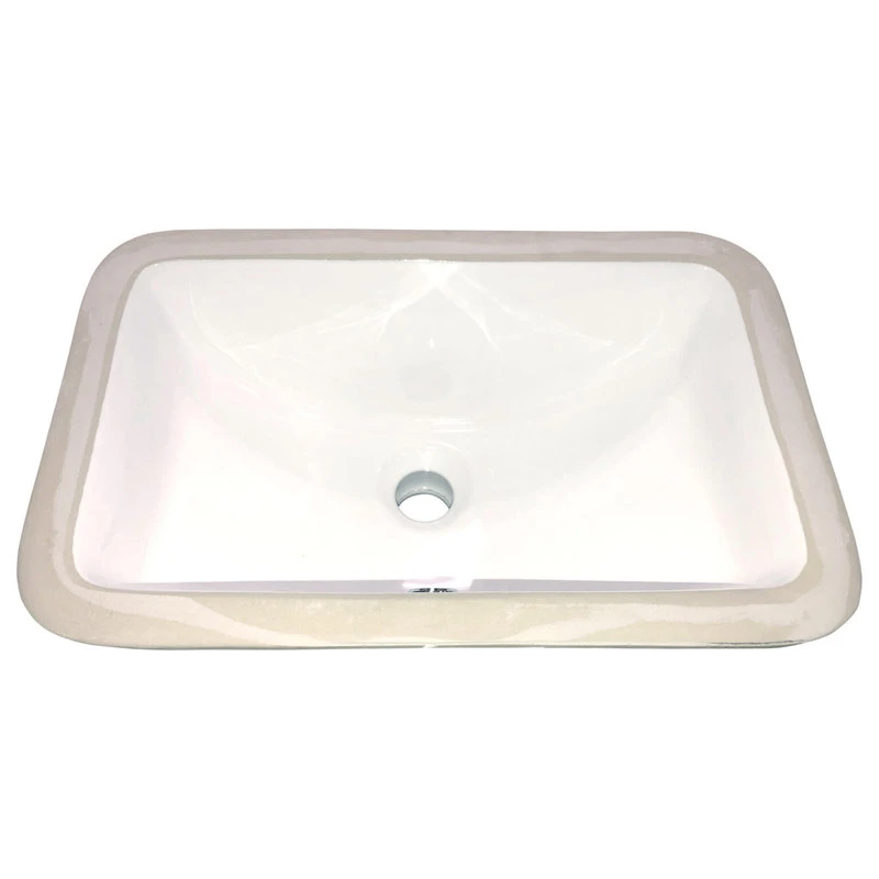 Nantucket Sinks UM-159-W Undermount Ceramic Sink, White - Image 4