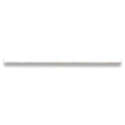Stone Center Online Thassos White Marble Pencil Liner Trim Molding 5/8x12 Honed, 1 Piece