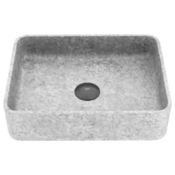 VIGO 16 In. L X 12 In. W Rectangular Bathroom Vessel Sink