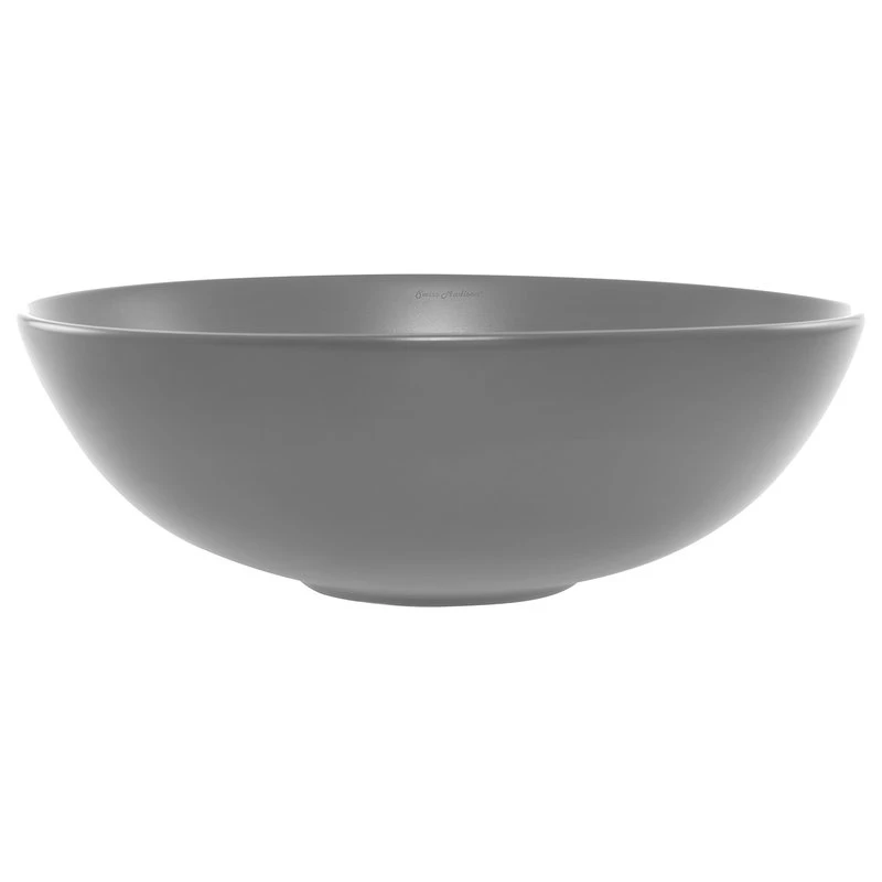 Swiss Madison Classe 16" Color Ceramic Sink In Matte Grey - Image 3