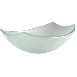 ANZZI Pendant Series Deco-glass Vessel Sink In Lustrous Frosted - LS-AZ085