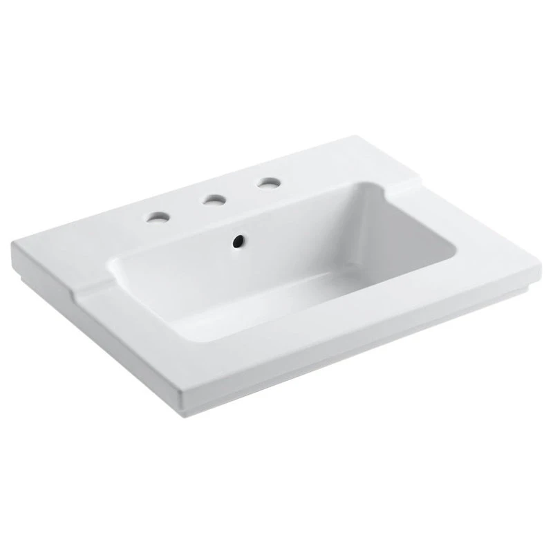 Kohler K-2979-8 Tresham 25 7/16" Drop In Vitreous China Vanity - White