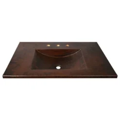 Native Trails Cozumel Vanity Top, Antique Copper, 36"