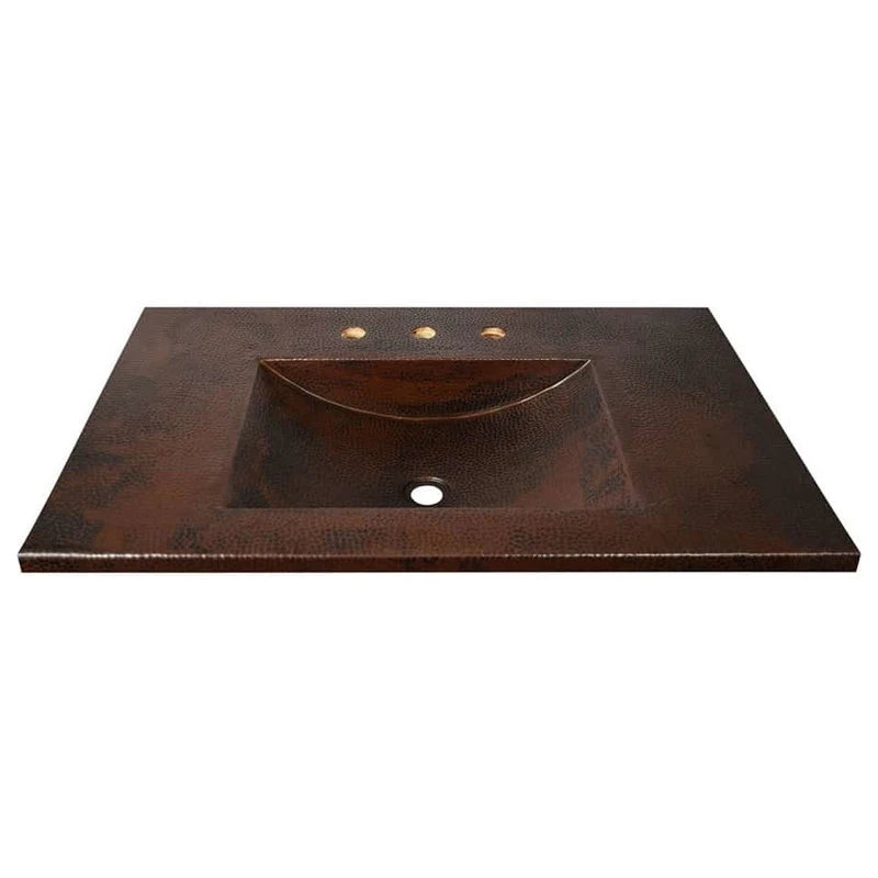 Native Trails Cozumel Vanity Top, Antique Copper, 36"