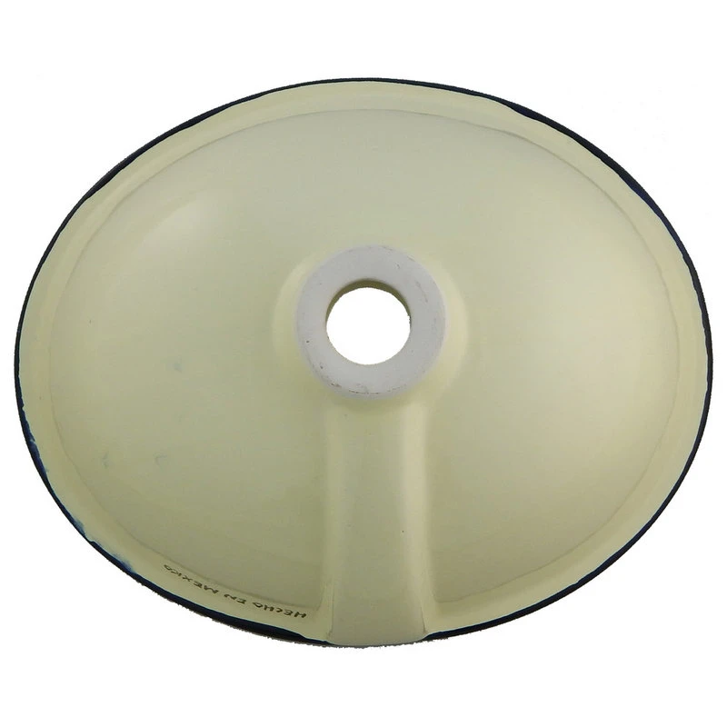 Color Y Tradicion Mexican Talavera Ceramic Hand Painted Bathroom Oval Sink - Image 3