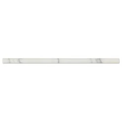 Oracle Tile And Stone Calacatta Gold Italian Calcutta Marble Honed Pencil Liner, 0.5"x12"