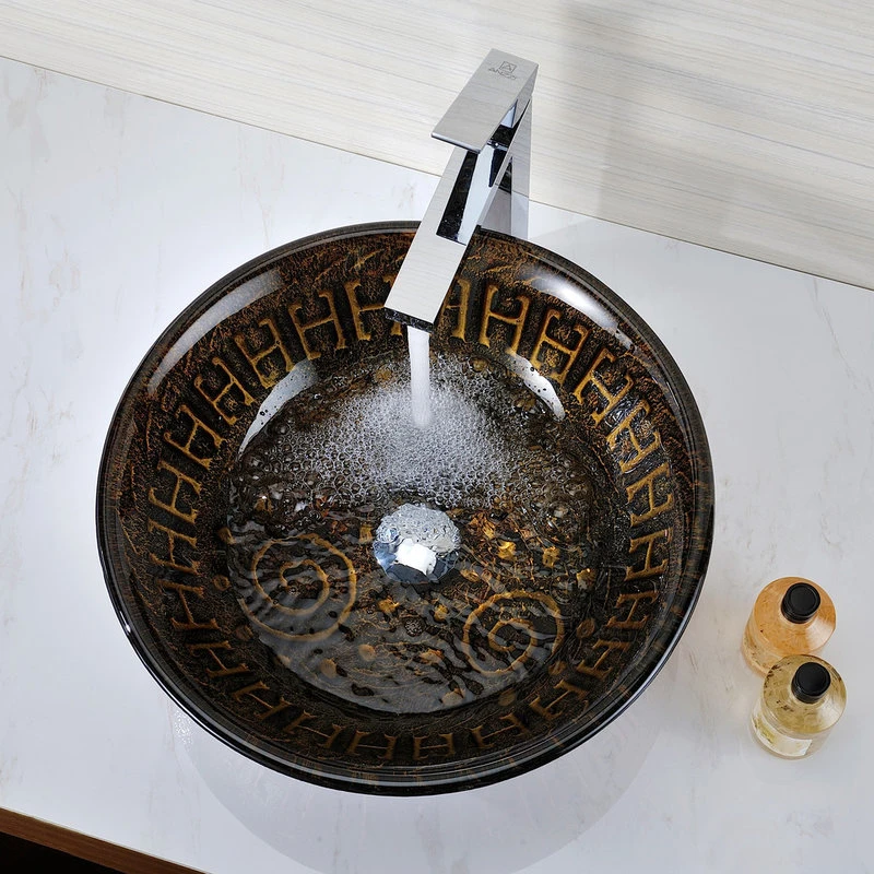 ANZZI Opus Series Deco-Glass Vessel Sink - Image 2