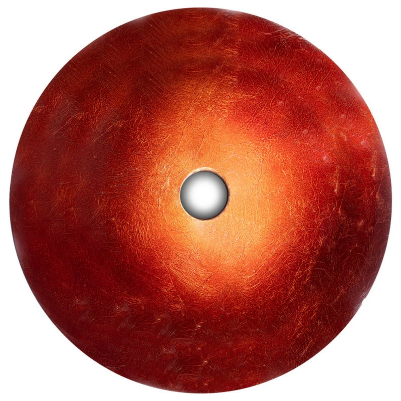 Eden Bath - Vessel Sinks Red Copper Reflections Glass Vessel Sink - Image 5