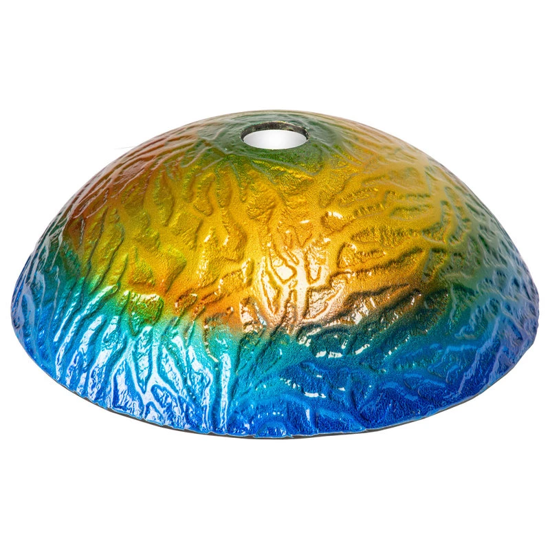 Eden Bath - Vessel Sinks Modern Colorful True Planet Round Tempered Glass Vessel Sink For Bathroom 14" - Image 5