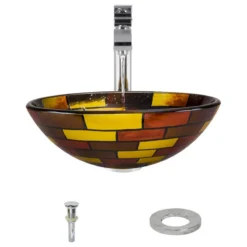 MR Direct Sinks And Faucets 621 Vessel Sink, Chrome, 721 Vessel Faucet