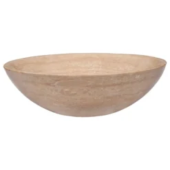 Novatto Beige Travertine Vessel Sink