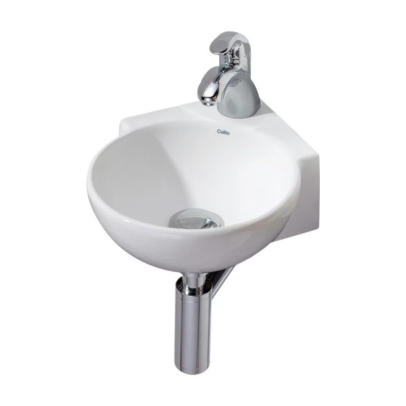 Cheviot Products Corner Wall-Mount/Vessel Sink