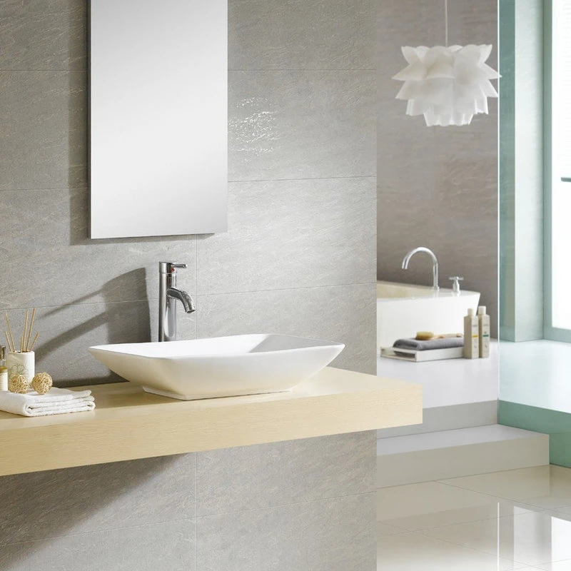 Fine Fixtures White Vitreous China Rectangle Vessel Sink - Image 3