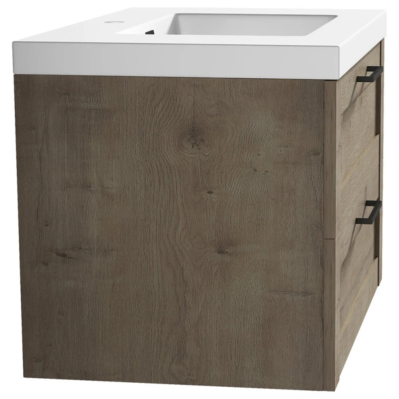 Flairwood Decor The Cosmo Wall Mounted Modern Bathroom Vanity, Eve, 30" - Image 8