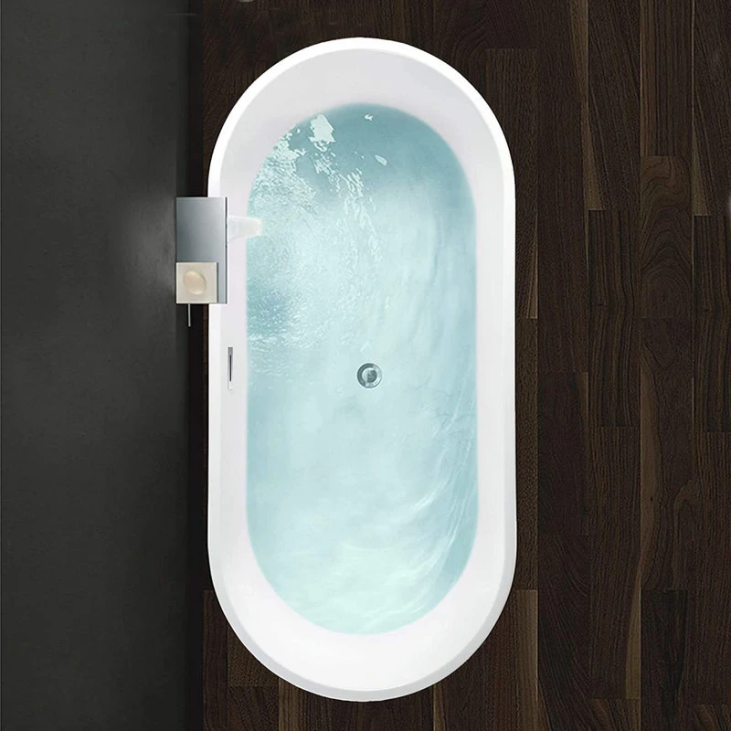 Vanity Art LLC Vanity Art 68" Freestanding Acrylic Bathtub - Image 3