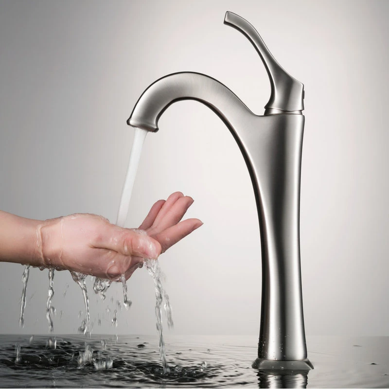 Kraus USA, Inc. Glass Vessel Sink, Arlo Bathroom Faucet, Drain, Ring, Spot Free Stainless Steel - Image 11