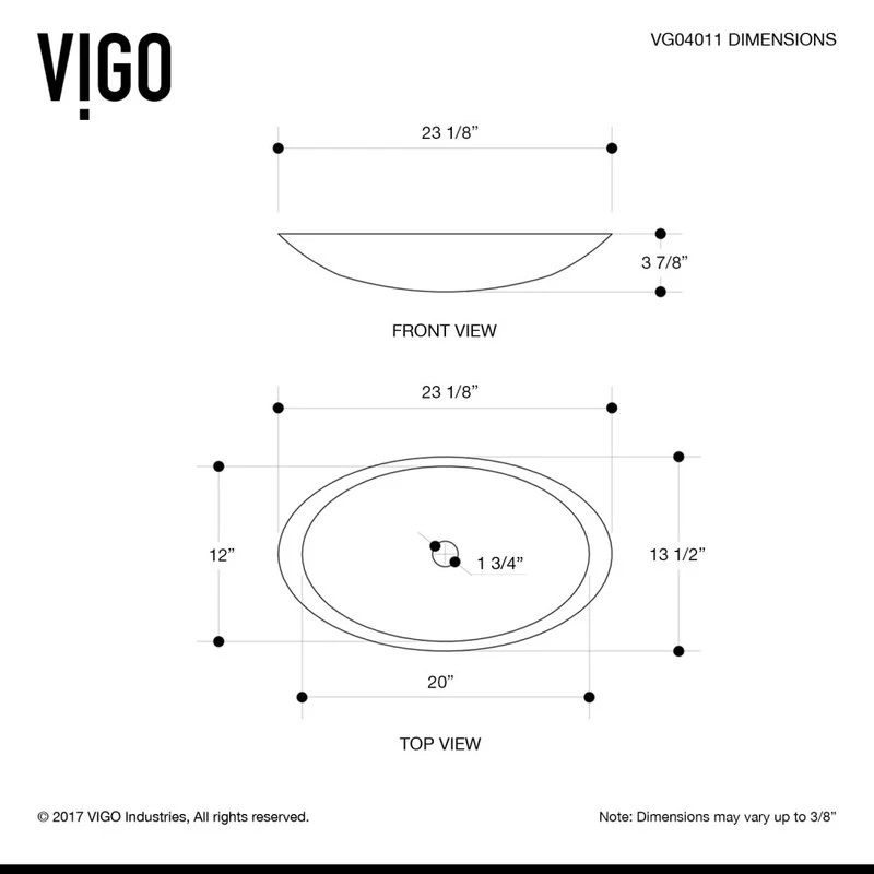 VIGO Wisteria Matte StoneTM Vessel Bathroom Sink - Image 10