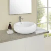 Swiss Madison Plaisir Round Ceramic Bathroom Vessel Sink