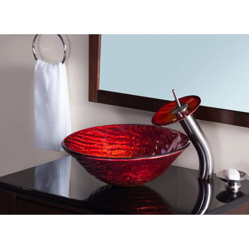 Novatto Misto Glass Vessel Sink - Image 3
