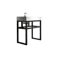 Dowell K&B Supplies Gordon 30" Single Bathroom Sink, Sink With Pedestal