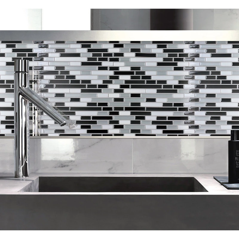 Art3d LLC 12"x12" Peel And Stick Kitchen Backsplash Wall Tiles, Set Of 10 - Image 2