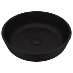 VIGO Black Modus MatteShell Vessel Bathroom Sink
