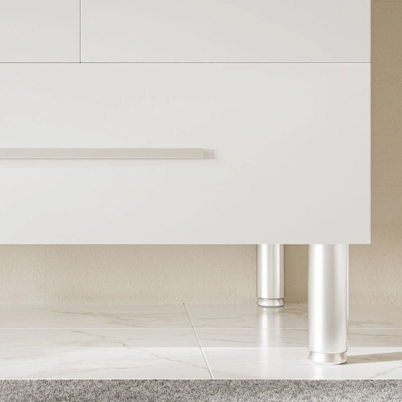 MOD The Mendocino Bathroom Vanity, White, 67", Double Sink, Freestanding - Image 7