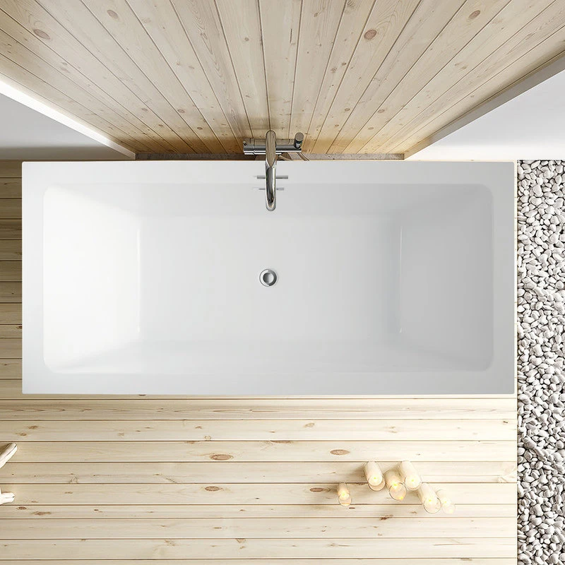 Vanity Art LLC Vanity Art 59" Freestanding Acrylic Bathtub - Image 11