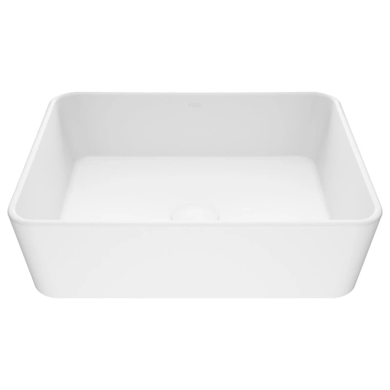 VIGO Marigold Matte StoneTM Vessel Bathroom Sink - Image 2