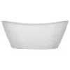 Empava Appliances Inc. Empava 67" Freestanding White Acrylic Bathtub