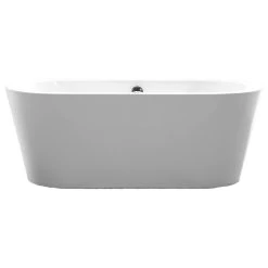 Vanity Art LLC Vanity Art Freestanding Acrylic Bathtub, White, Small