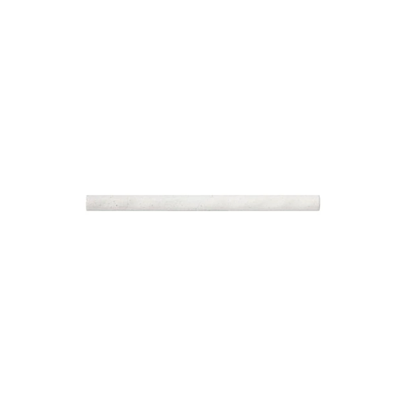 The Tile Shop Annie Selke Artisanal White Pencil Ceramic Wall Trim Tile