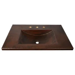 Native Trails Cozumel Vanity Top, Antique Copper, 30"